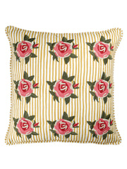 Roseate Aya Yellow Cushion Cover