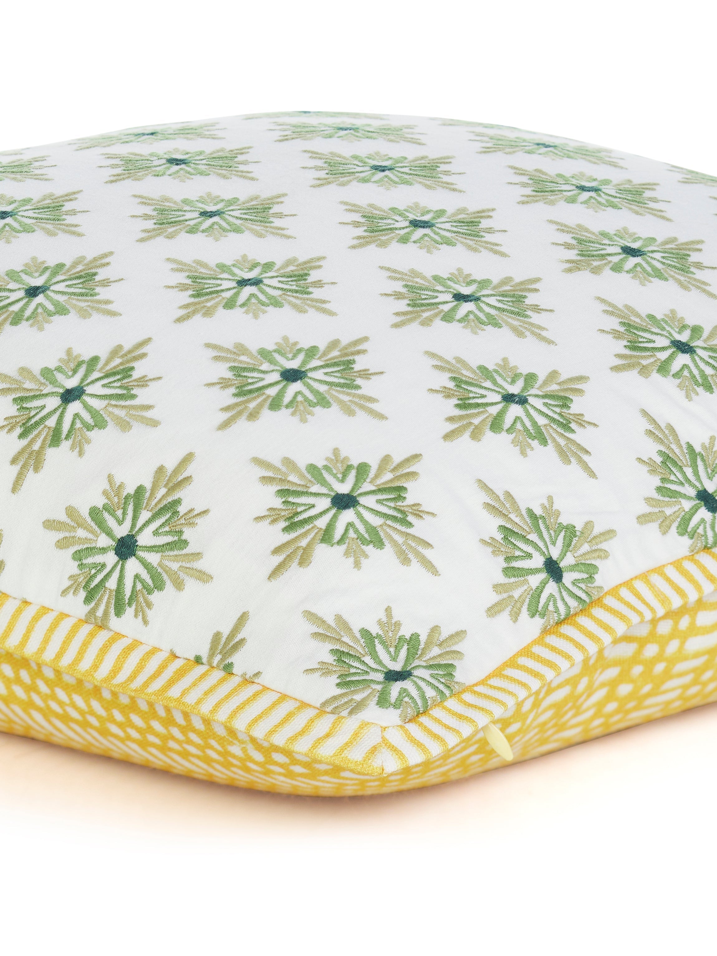 Mica Prism Green Cushion Cover 18"x 18"