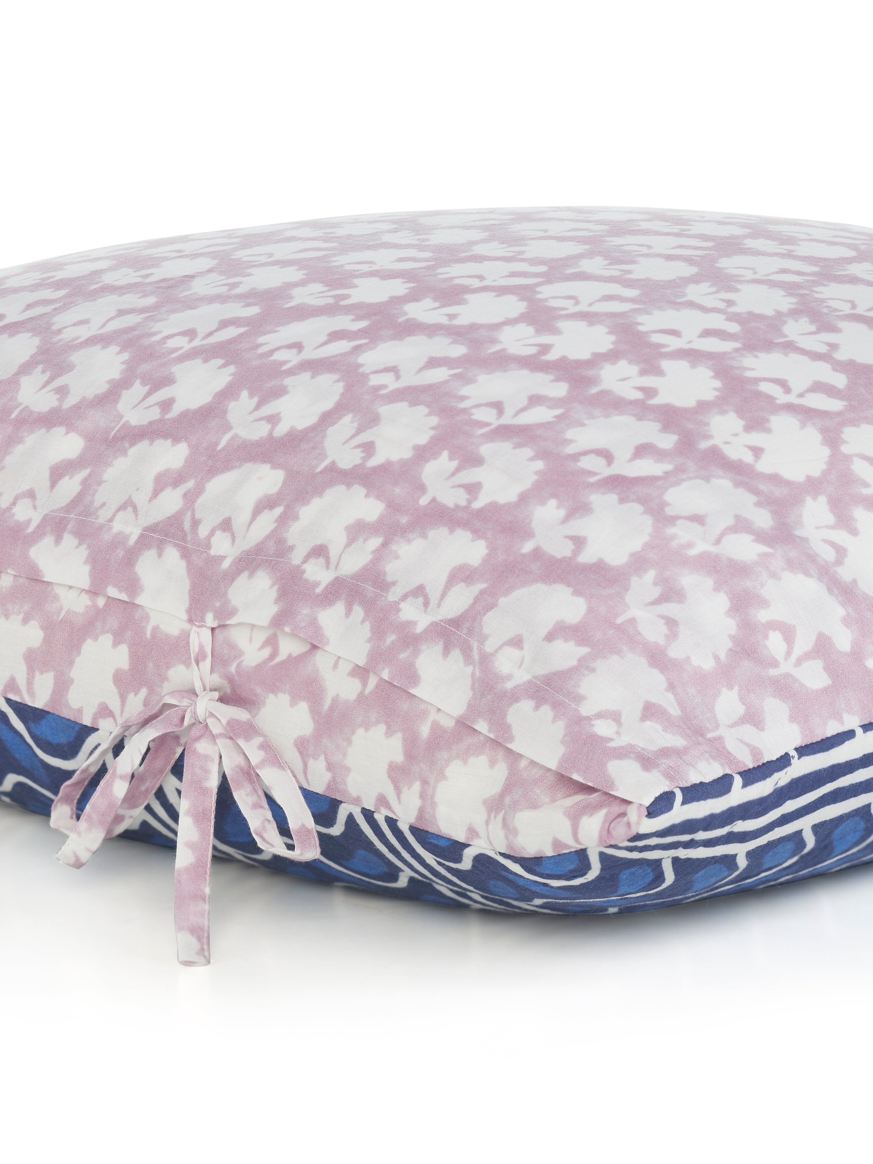 Mica Blue Quilted Sham - 26"x 26"