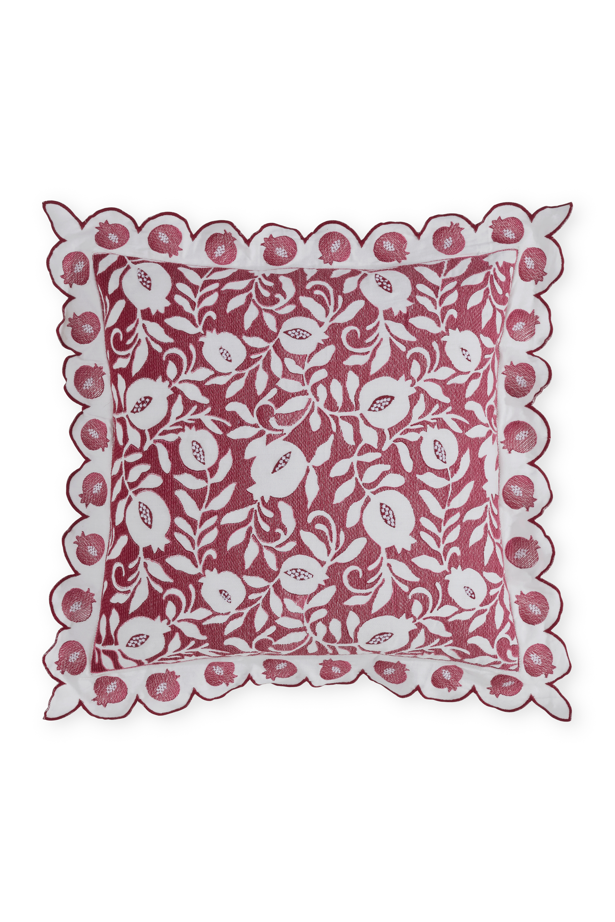 Ayna Secret Garden Red Cushion Cover
