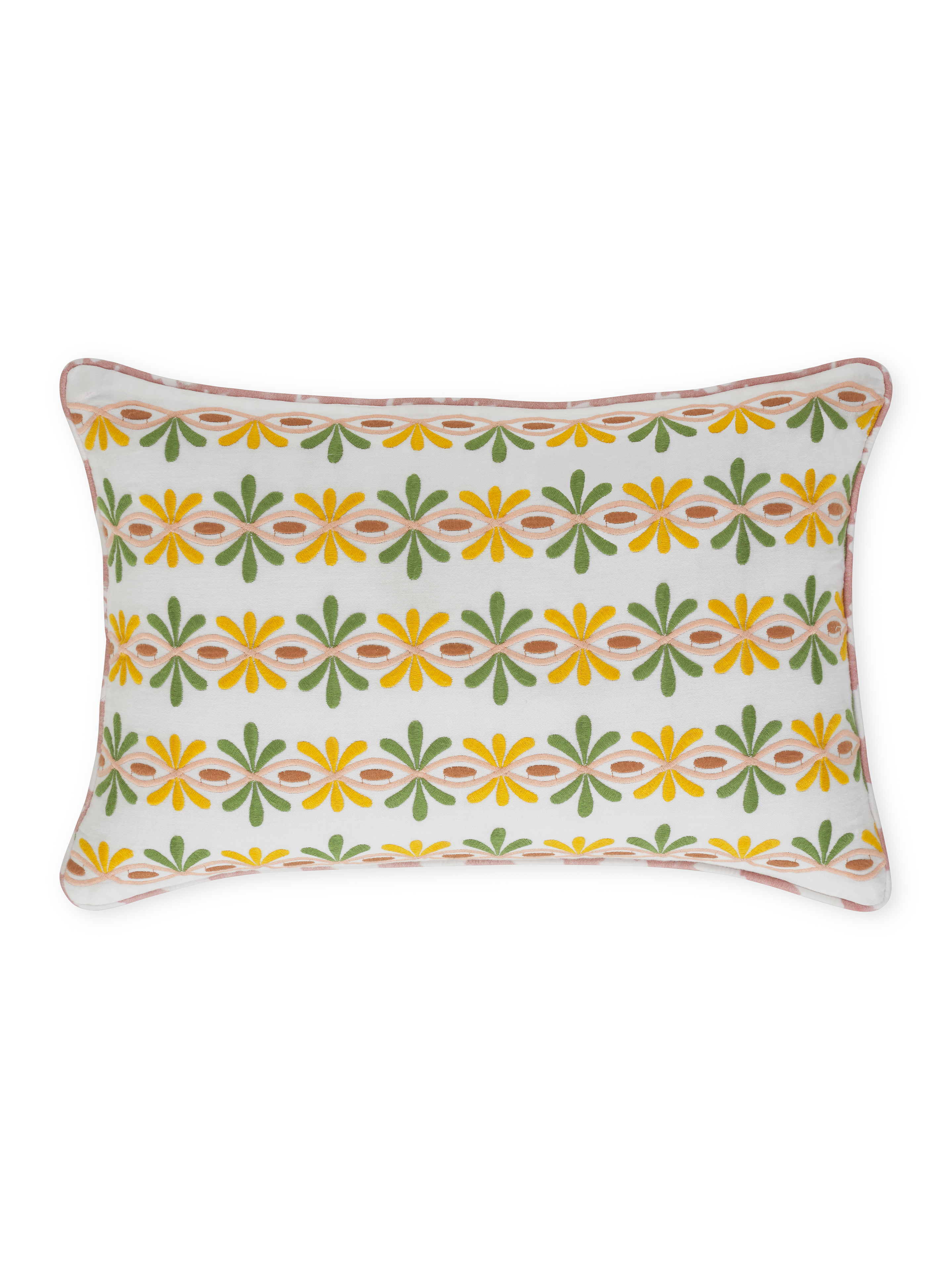 Mica Curves Yellow Cushion Cover